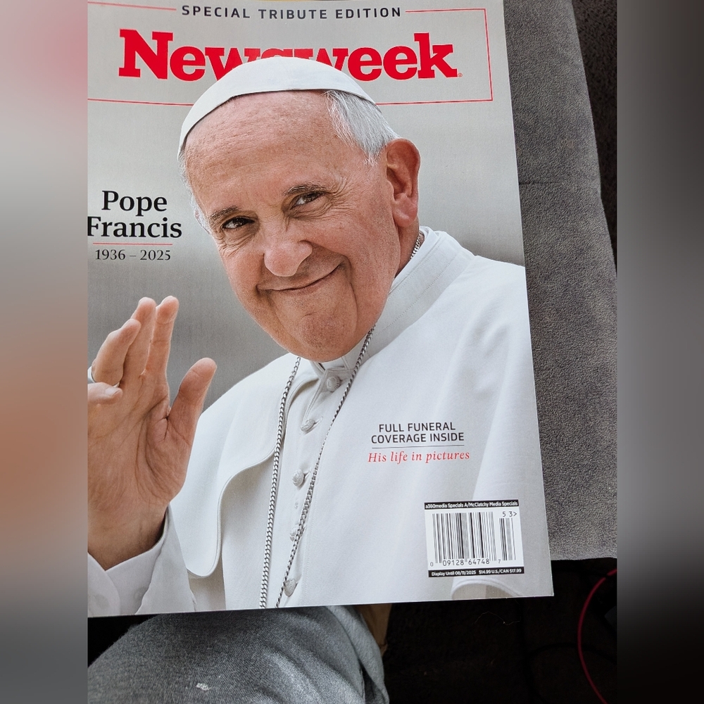 Newsweek Special Tribute Edition Magazine For Pope Francis